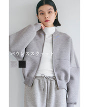 Bounce sweat cocoon zip hoodie