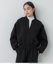 Bounce sweat cocoon zip hoodie