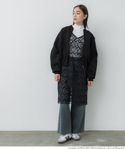 Bounce sweat cocoon zip hoodie