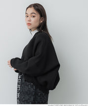 Bounce sweat cocoon zip hoodie