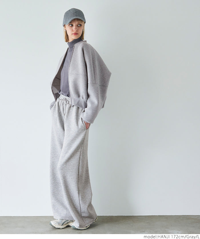 Bounce sweat cocoon zip hoodie