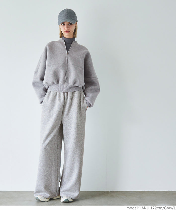 Bounce sweat cocoon zip hoodie