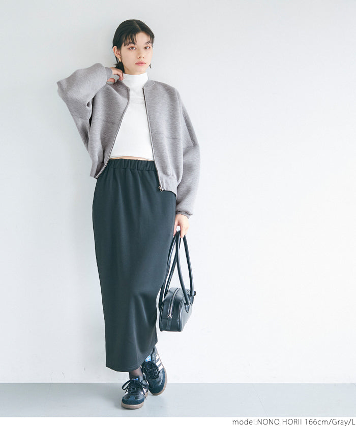 Bounce sweat cocoon zip hoodie