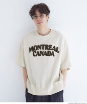 [Unisex] Fleece Logo Cotton Blend Short Sleeve Top