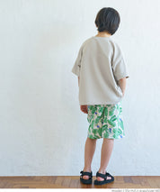 【Embossed function】Children's casual short-sleeved tops