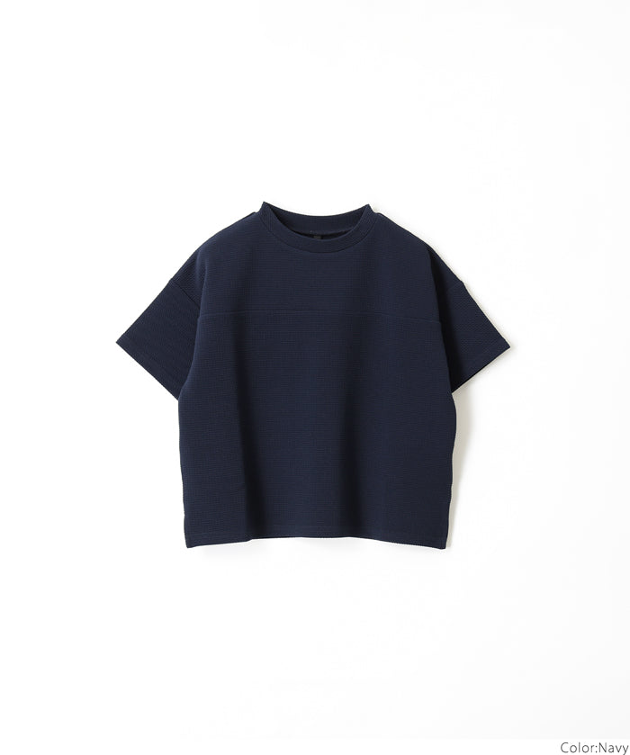 【Embossed function】Children's casual short-sleeved tops