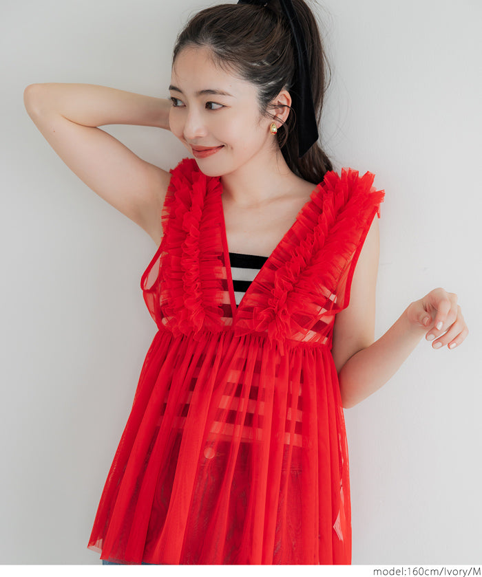 OUT BRA粗條紋內搭小背心 Bra Top