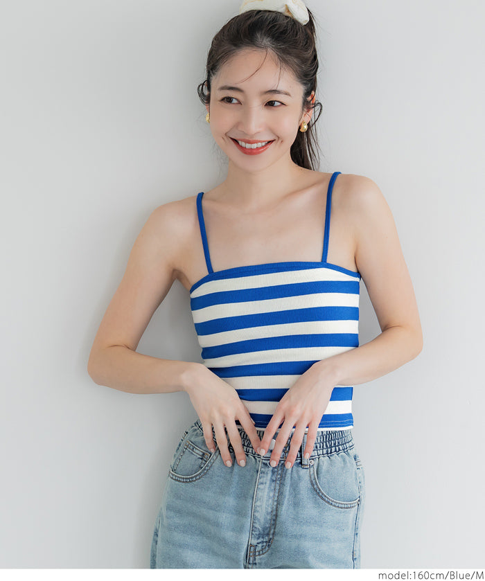 OUT BRA粗條紋內搭小背心 Bra Top