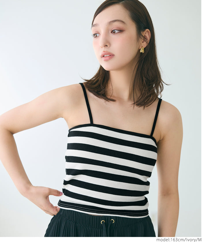 OUT BRA粗條紋內搭小背心 Bra Top