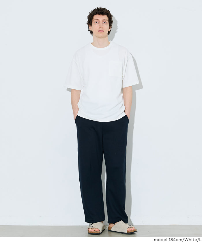 [系列單品 限定9折] 【壓紋機能】男裝胸前口袋短袖上衣