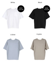 [系列單品 限定9折] 【壓紋機能】男裝胸前口袋短袖上衣