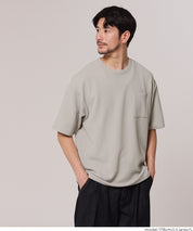 [系列單品 限定9折] 【壓紋機能】男裝胸前口袋短袖上衣