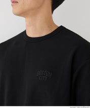 【壓紋機能】男裝刺繡LOGO短袖上衣