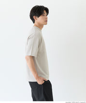 【壓紋機能】男裝刺繡LOGO短袖上衣