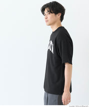 【壓紋機能】男裝印花LOGO休閒上衣