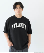 【壓紋機能】男裝印花LOGO休閒上衣