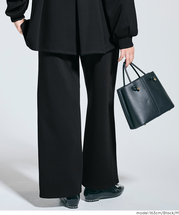 【柔軟太空棉】修身打摺休閒褲