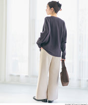 【柔軟太空棉】修身打摺休閒褲