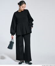 【柔軟太空棉】修身打摺休閒褲