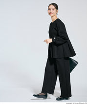 【柔軟太空棉】修身打摺休閒褲