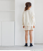 【重磅棉】童裝袖口刺繡LOGO長袖衛衣 親子裝