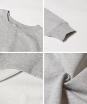 插肩袖短版磨毛衛衣