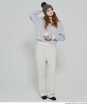 插肩袖短版磨毛衛衣