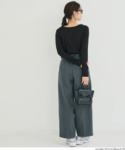 磨毛圓弧下擺長袖上衣