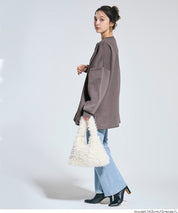 內裡磨毛寬鬆長袖上衣