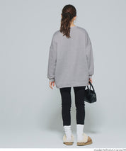 內裡磨毛寬鬆長袖上衣