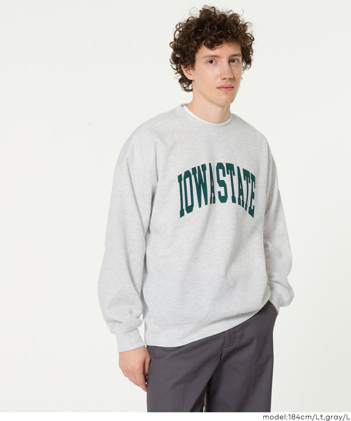 男裝磨毛LOGO長袖衛衣