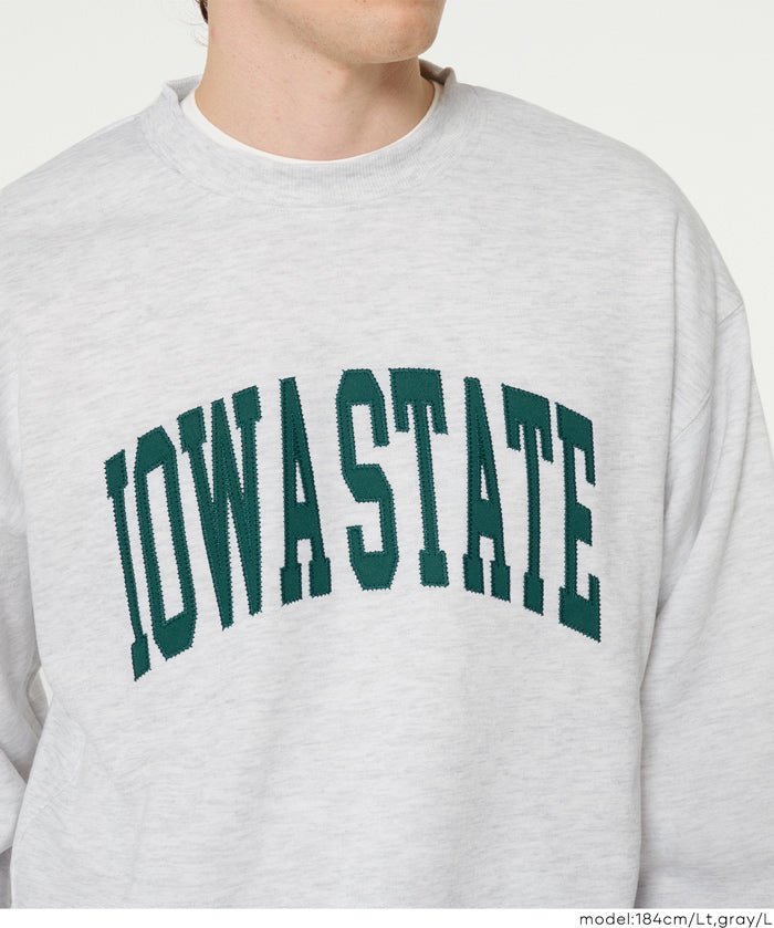 男裝磨毛LOGO長袖衛衣