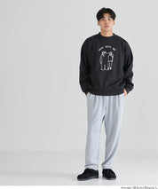 男裝磨毛朋友熊長袖衛衣 男女共用