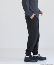 男裝磨毛縮口休閒長褲