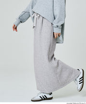 柔軟太空棉 休閒直筒半裙