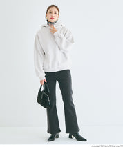 磨毛單色寬鬆連帽衛衣