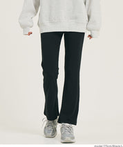 磨毛螺紋貼身休閒褲