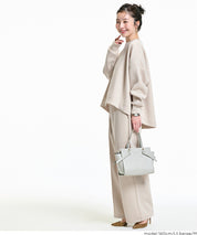 【柔軟太空棉】後面拉鍊長袖上衣