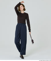 日系內加絨廓形直筒運動褲