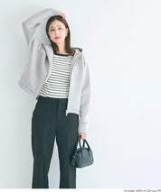 彈性太空棉拉鍊連帽外套