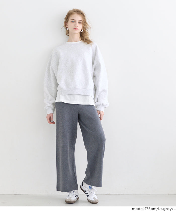 【重磅棉】素色復古刷色長袖衛衣