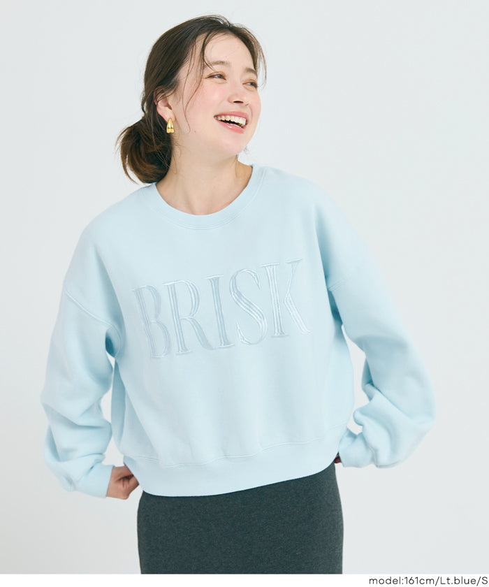 【重磅棉】LOGO復古刷色長袖衛衣