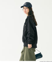 【重磅棉】磨毛胸前口袋長袖衛衣