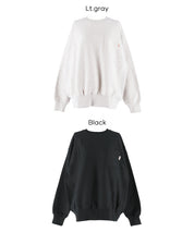 【重磅棉】磨毛胸前口袋長袖衛衣