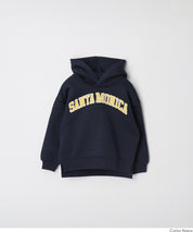 童裝刺繡LOGO長袖連帽上衣 親子裝