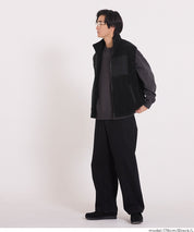 男裝雙面搖粒絨立領背心 男女通用