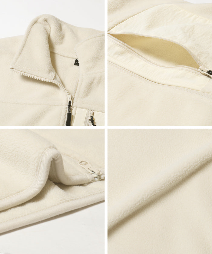 男裝雙面搖粒絨立領背心 男女通用