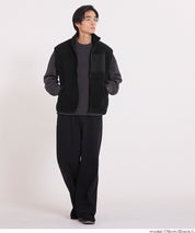 男裝雙面搖粒絨立領背心 男女通用