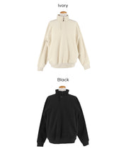 男裝雙面半拉鍊搖粒絨衛衣 男女通用