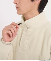 男裝雙面半拉鍊搖粒絨衛衣 男女通用